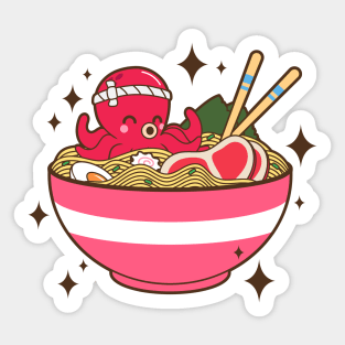 Dr. Octo-Ramen Sticker